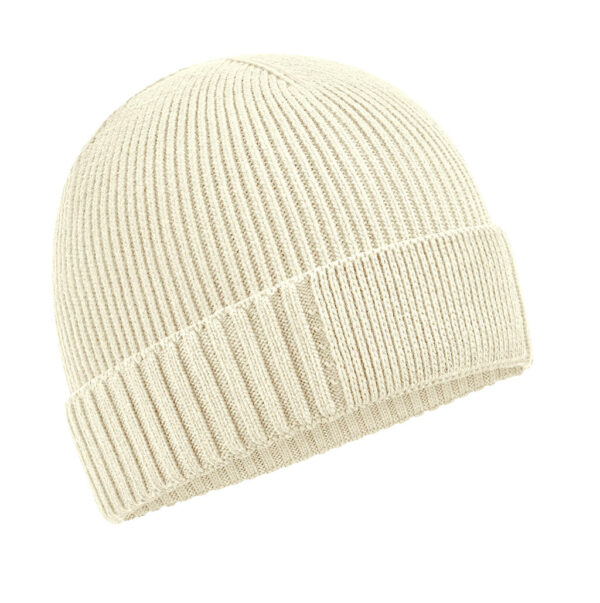 Organic Cotton Engineered Patch Beanie - Image 4