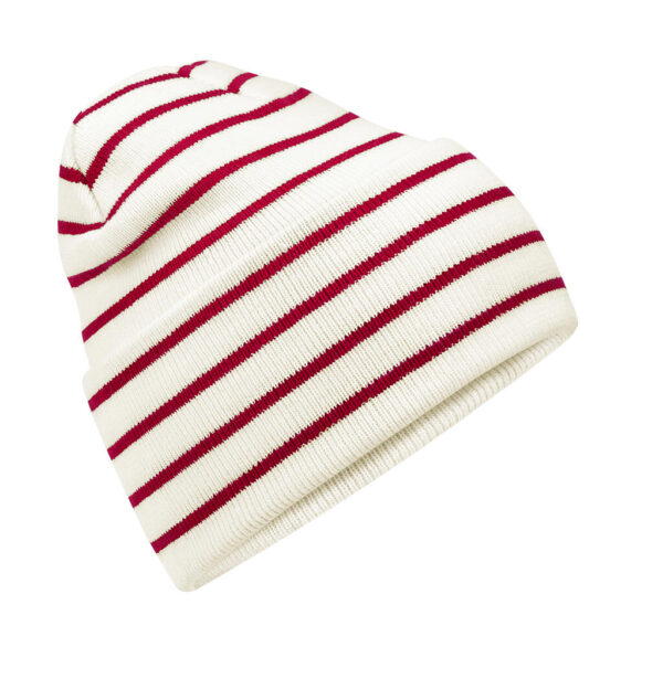 Original Deep Cuffed Striped Beanie - Image 2