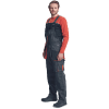 EMERTON FLANNEL bibpants black