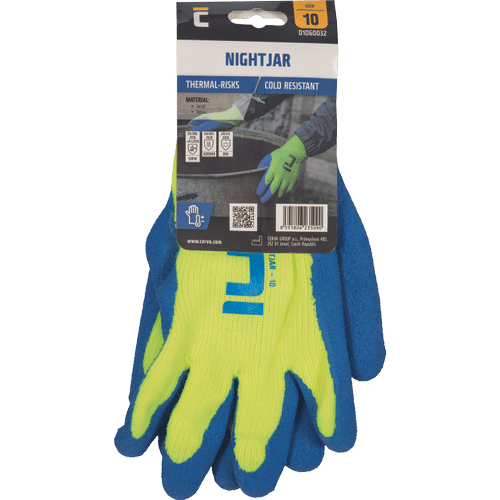 NIGHTJAR gloves dipped in latex -