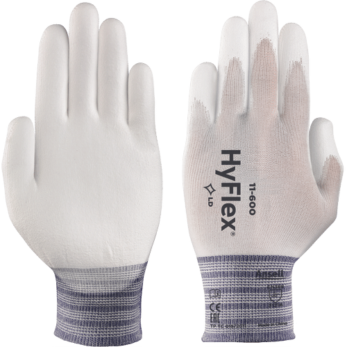 Ansell 11-600 HyFlex White gloves -