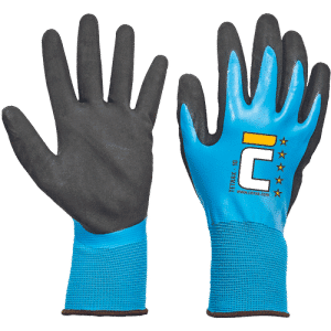 TETRAX   gloves nylon latex -