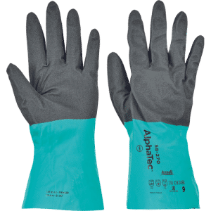 Ansell 58-270 AlphaTec gloves -