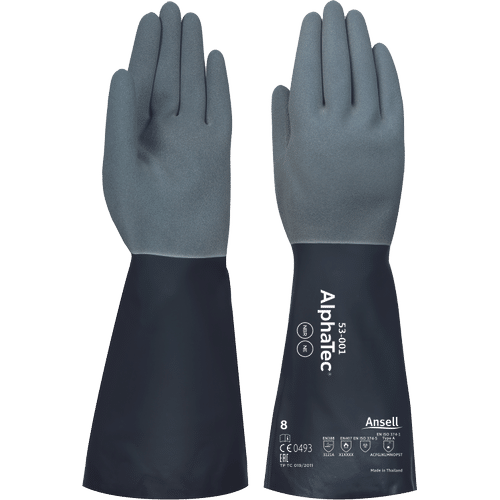 Ansell 53-001 AlphaTec gloves -
