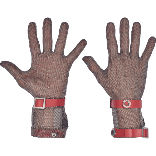 5-finger metal glove cuff 8cm -