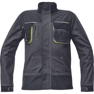 SHELDON jacket anthracite/yellow