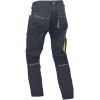 SHELDON pants anthracite/yellow