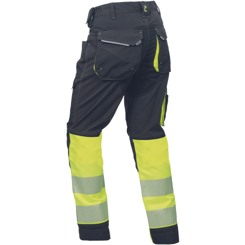 SHELDON HV DW pants anthracite/yellow