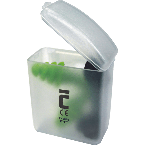 ED FIT ear plug + box (6 pairs)
