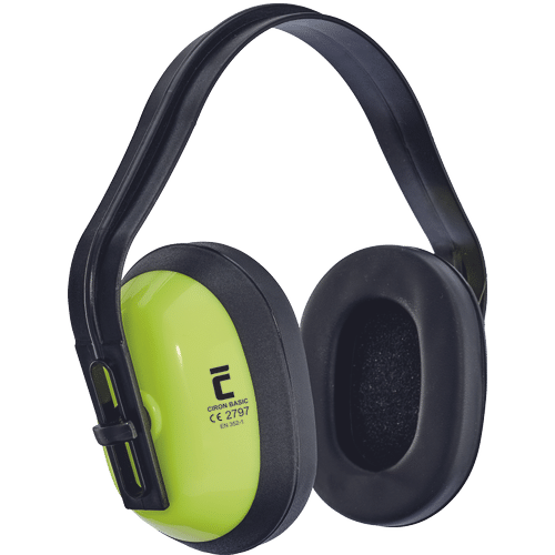 CIRON BASIC earmuff Hi-Viz HV yellow