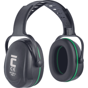 FM-1 earmuff black-green
