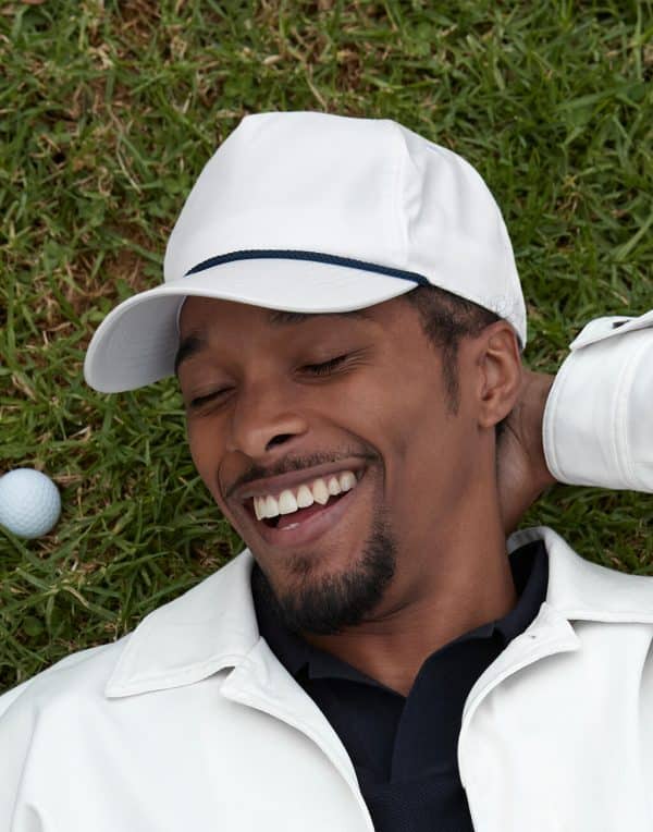 Rope Detail Golf Cap