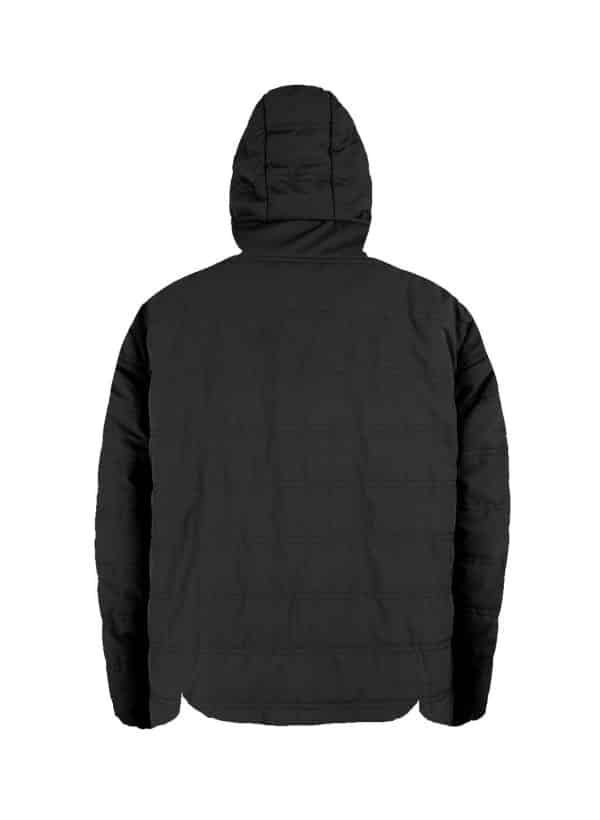 Black Compass Padded Winter Jacket