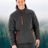 Black Compass Padded Winter Jacket