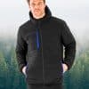 Black Compass Padded Winter Jacket