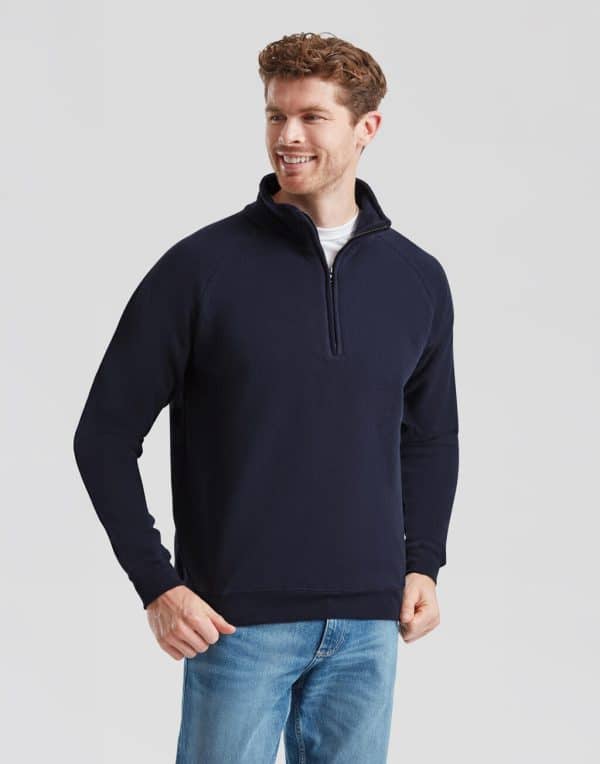 Classic Zip Neck Sweat