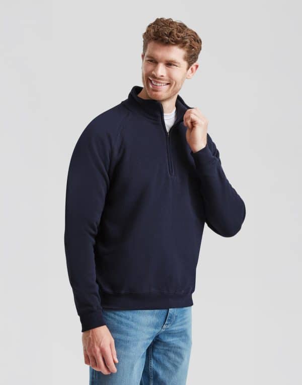 Classic Zip Neck Sweat