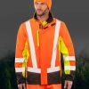 Recycled 3-Layer Printable 3-Tone Safety Softshell