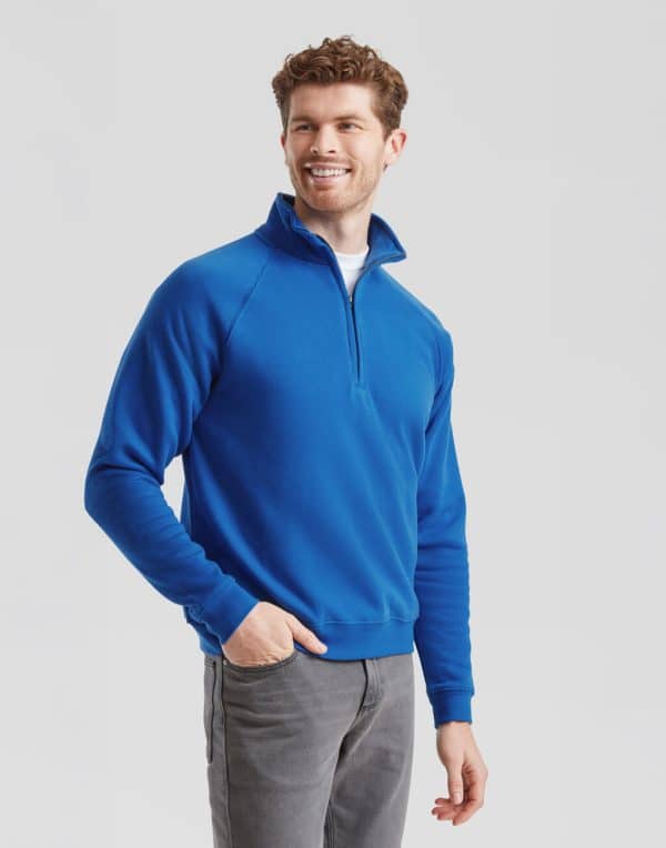 Premium Zip Neck Sweat
