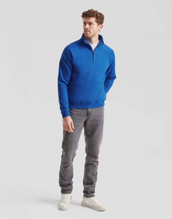 Premium Zip Neck Sweat