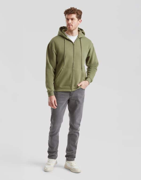 Premium Hooded Zip Sweat