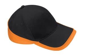 Black/Orange