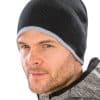Soft Feel Cuffless Reversible Beanie