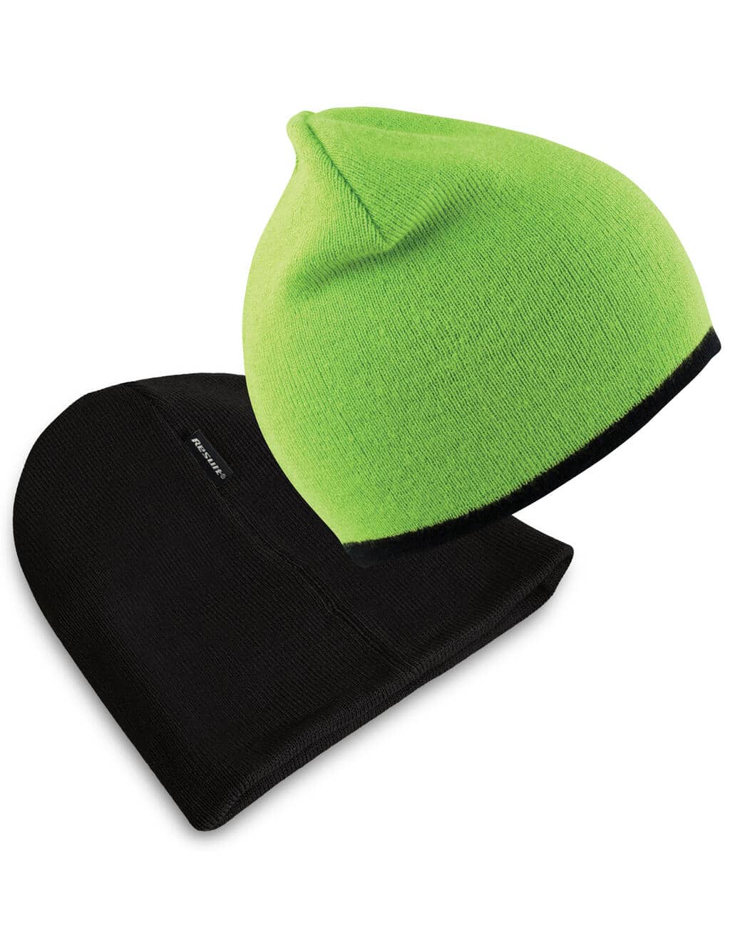 Soft Feel Cuffless Reversible Beanie