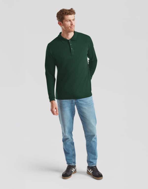 Premium Long Sleeve Polo
