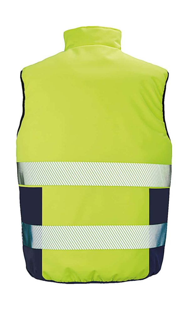 Reversible Soft Padded Safety Gilet
