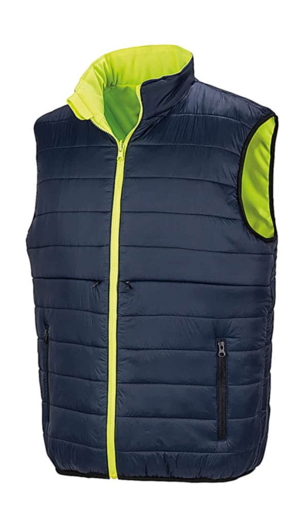 Reversible Soft Padded Safety Gilet