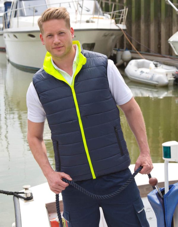 Reversible Soft Padded Safety Gilet