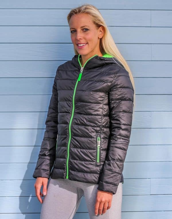 Ladies' Snow Bird Hooded Jacket
