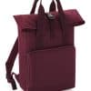 Recycled Twin Handle Roll-Top Backpack