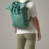 Recycled Twin Handle Roll-Top Backpack
