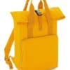 Recycled Twin Handle Roll-Top Backpack
