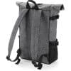 Block Roll-Top Backpack