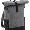 Block Roll-Top Backpack