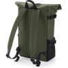 Block Roll-Top Backpack