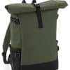 Block Roll-Top Backpack