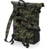 Block Roll-Top Backpack