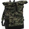 Block Roll-Top Backpack