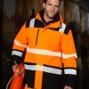 Printable Waterproof Softshell Safety Coat