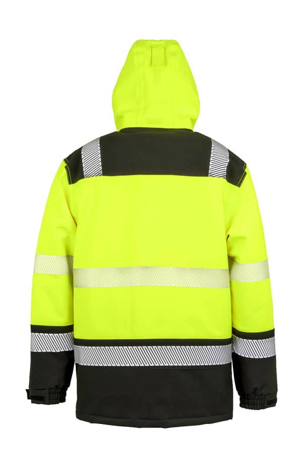 Printable Waterproof Softshell Safety Coat