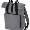 Recycled Twin Handle Roll-Top Laptop Backpack