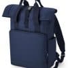 Recycled Twin Handle Roll-Top Laptop Backpack