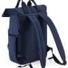 Recycled Twin Handle Roll-Top Laptop Backpack