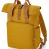 Recycled Twin Handle Roll-Top Laptop Backpack