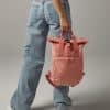 Recycled Mini Twin Handle Roll-Top Backpack