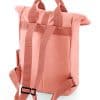 Recycled Mini Twin Handle Roll-Top Backpack